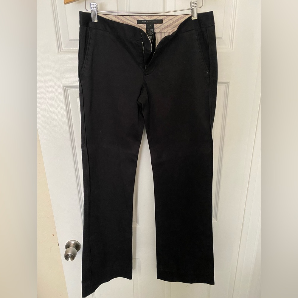 Marc Jacob’s - Women’s Black Suit Pants - 100% Cotton - Size 6 - EXCELLENT Cond.